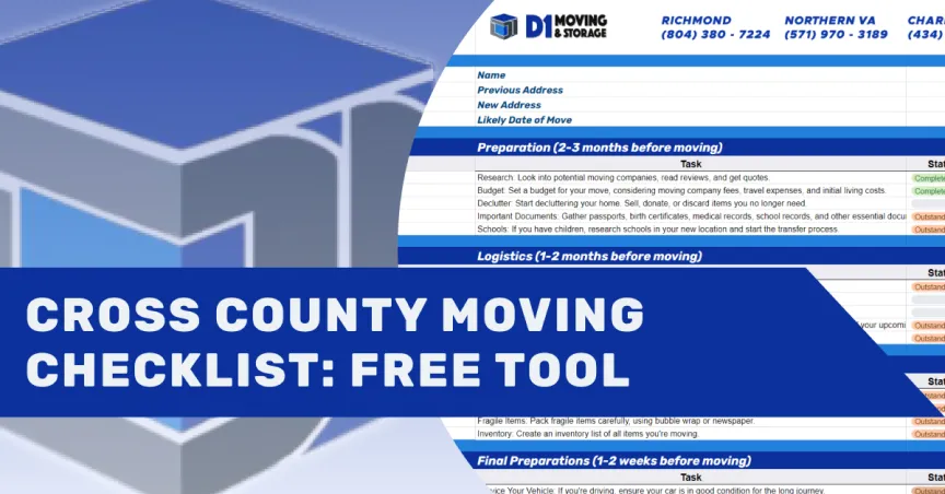 The Ultimate Cross Country Moving Checklist: Make Your Move a Breeze